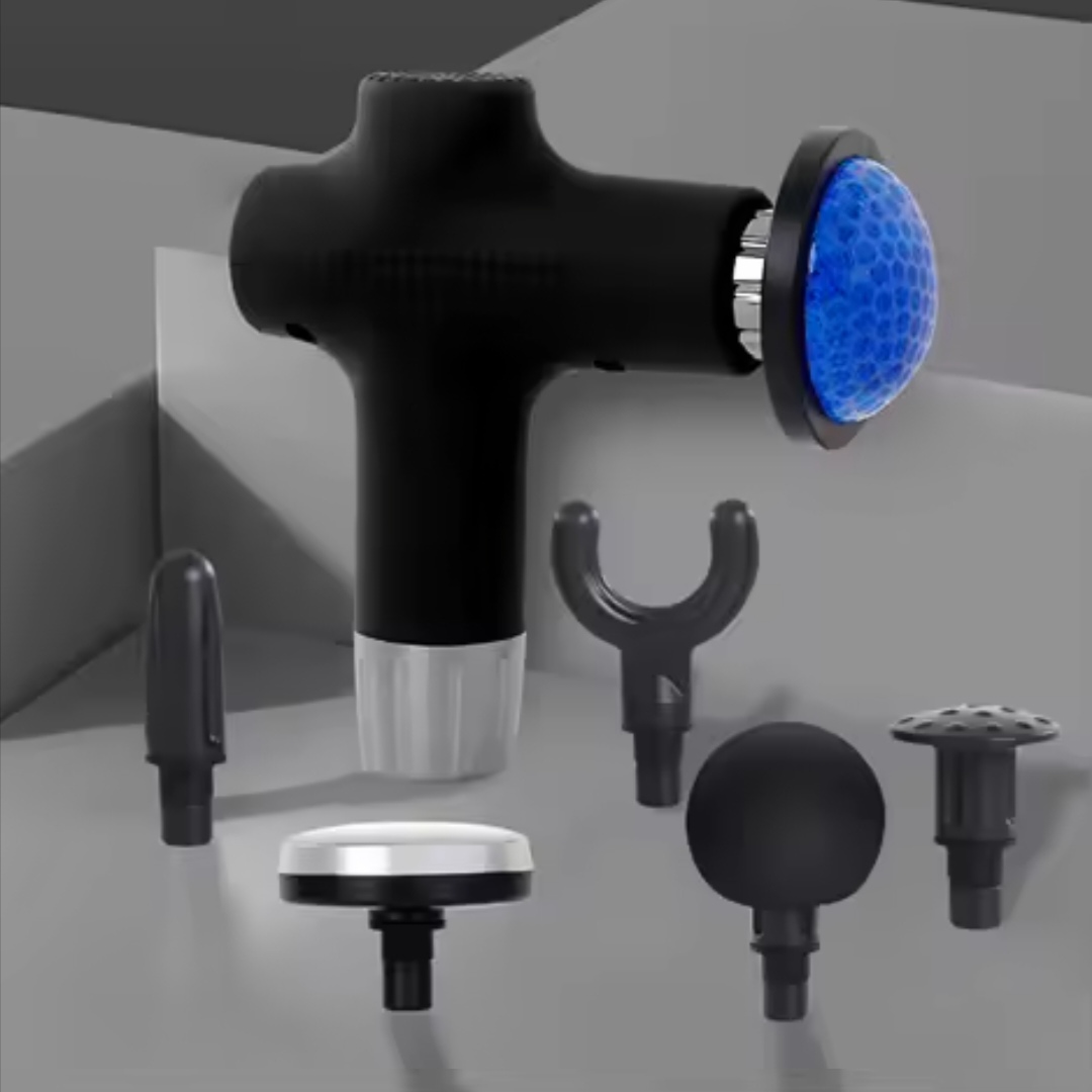 pistolet de massage micro chaud et froid chauffé pistolet de massage de vibration de tissu profond de muscle professionnel